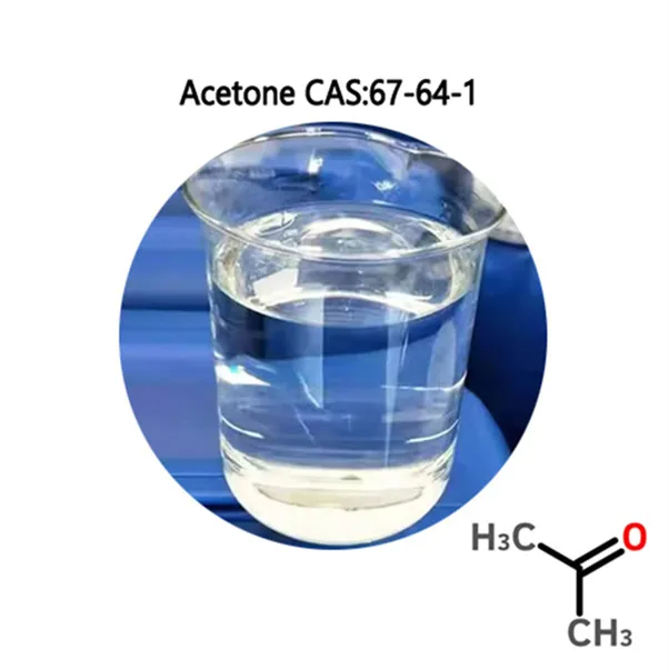 Acetona de alta pureza 99,9% para limpeza de telhas CAS 67 64 1 Fornecimento de fábrica